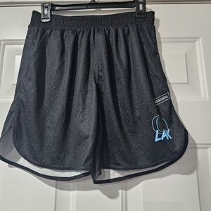 Legends  Blue speckled shorts size large light weight